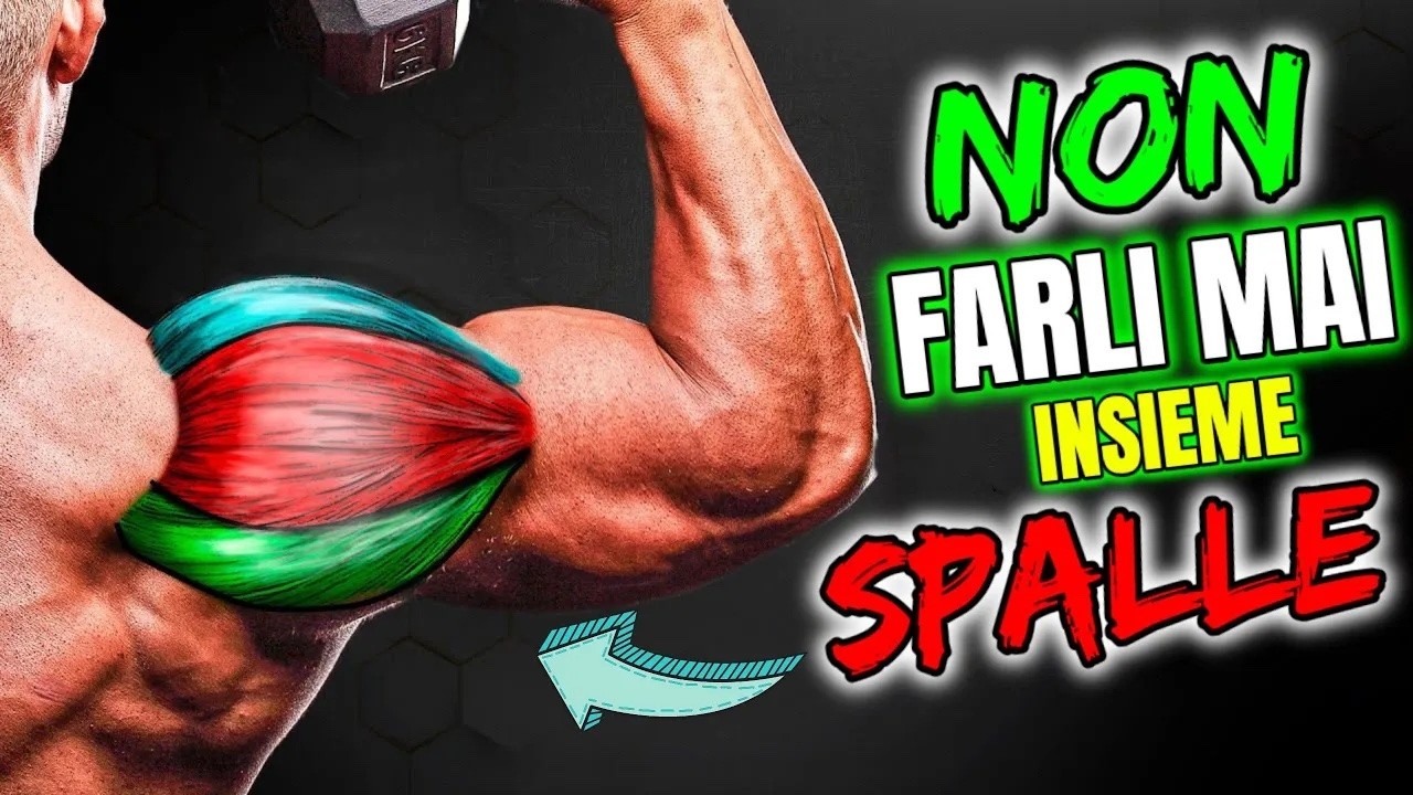 ALZATE LATERALI 🚫NON farle mai con QUESTO ESERCIZIO se vuoi SPALLE TONDE come MELONI