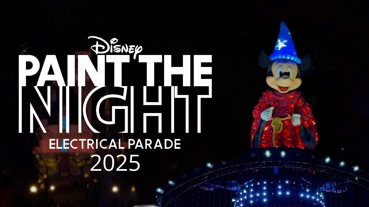 [4K] Paint the Night Parade 2025 - Disneyland 70th Anniversary 