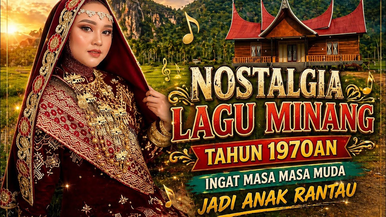 NOSTALGIA LAGU MINANG LAWAS TAHUN 1970AN BIKIN SEDIH ANAK RANTAU