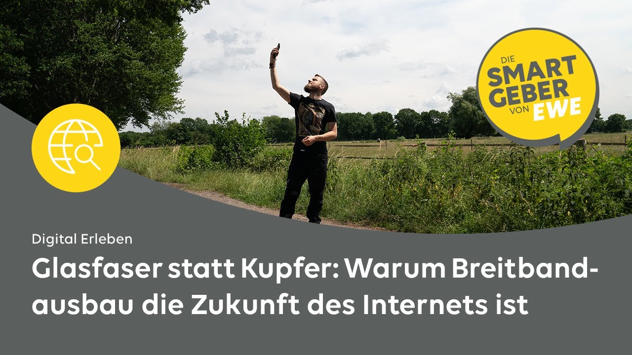 Schnelles Internet f&uuml;r alle: So funktioniert der Breitbandausbau mit Glasfaser!