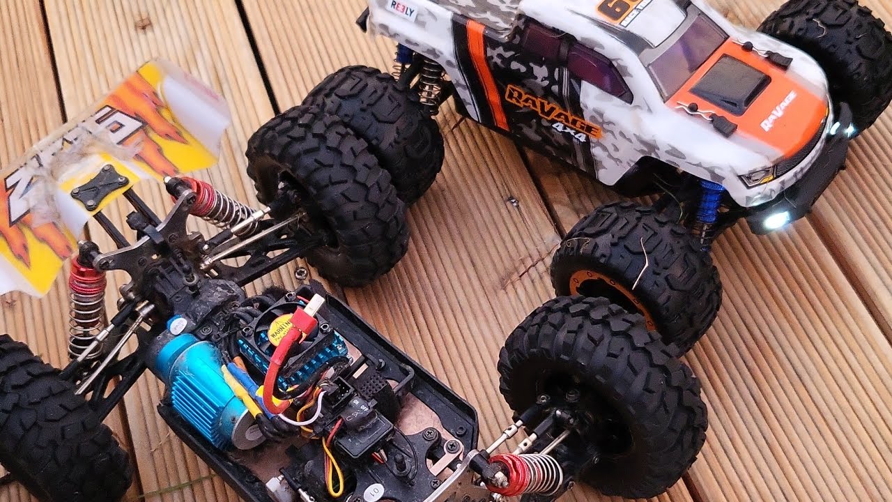 Bashing im Wald mit Reely RaVage und Wltoys buggy