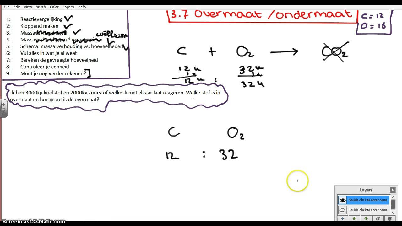 3.7:overmaat/ondermaat rekenen