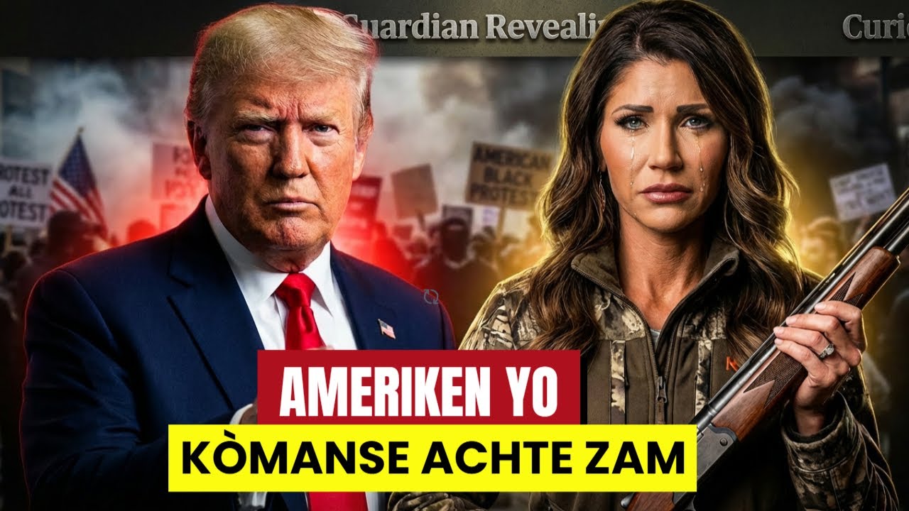 TRUMP SOU TANSYON  AMERIKEN AP ACHTE Z@M KRISTI NOEM AN PANIK TOTAL | GABRIEL