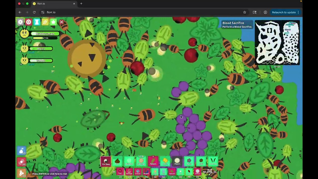 Florr.io - A Super Termite Mound Has Spawned!