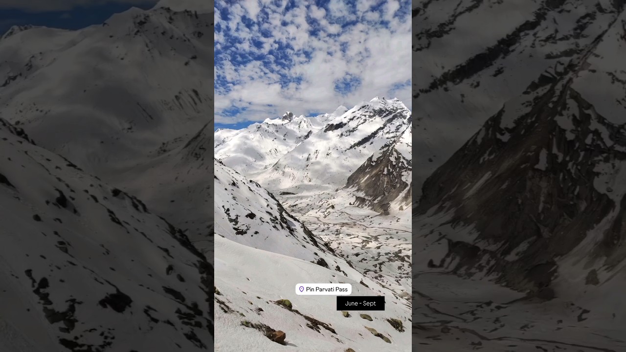 Pin Parvati Pass 📍 #kasoldiaries #travel #kasolvlog #pinparvati #himachalpradesh #mountains