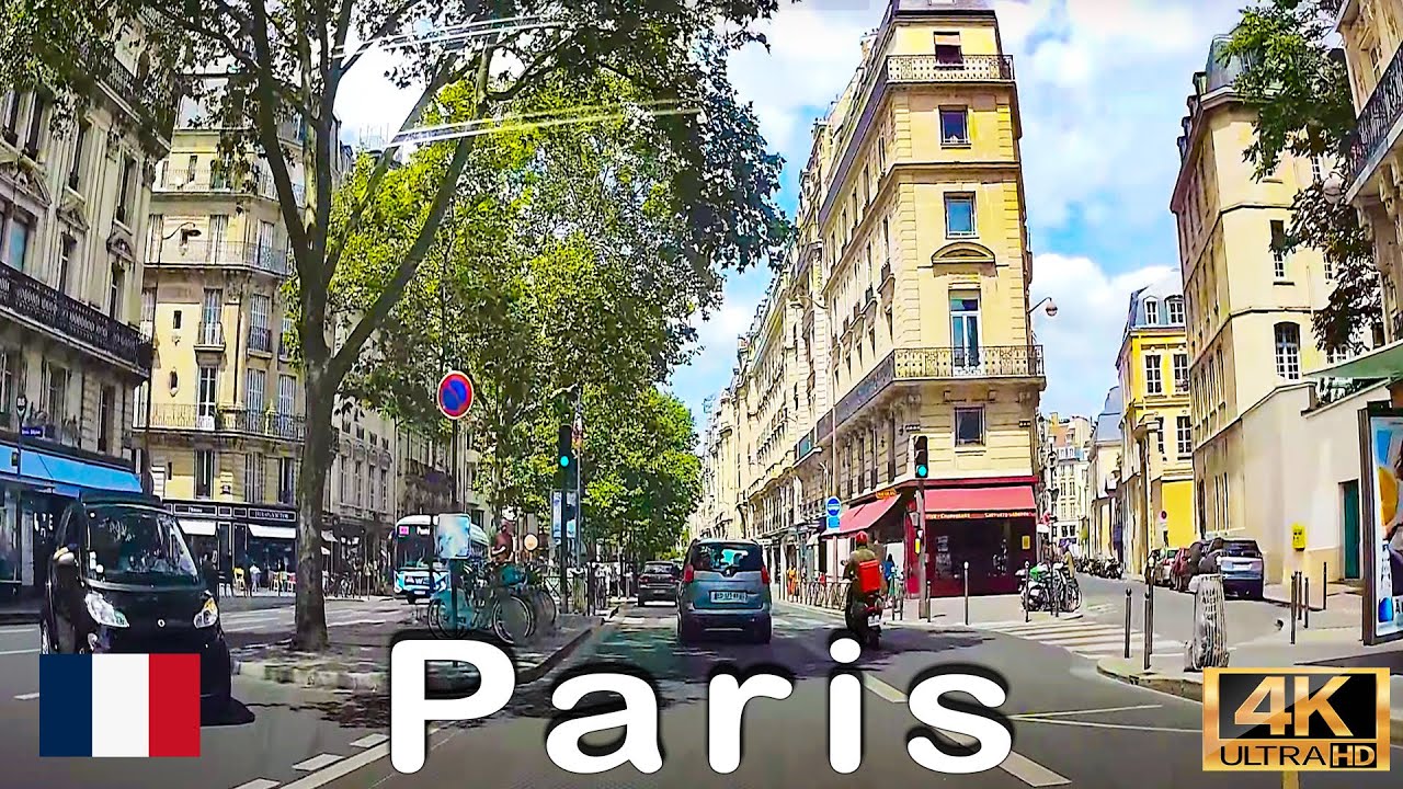 Iconic Driving on the streets of Paris