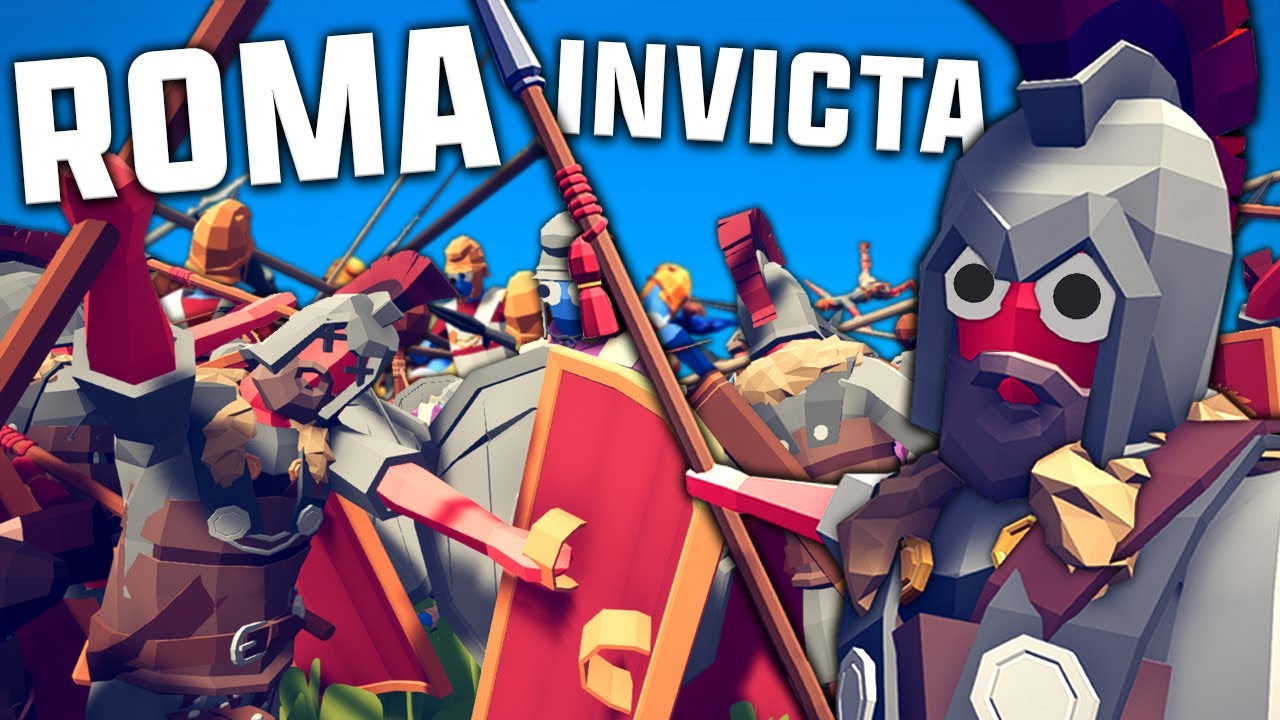 ROMA INVICTA!! Tabs Romans vs Greeks!? Rome vs Greece? Totally Accurate Battle Simulator