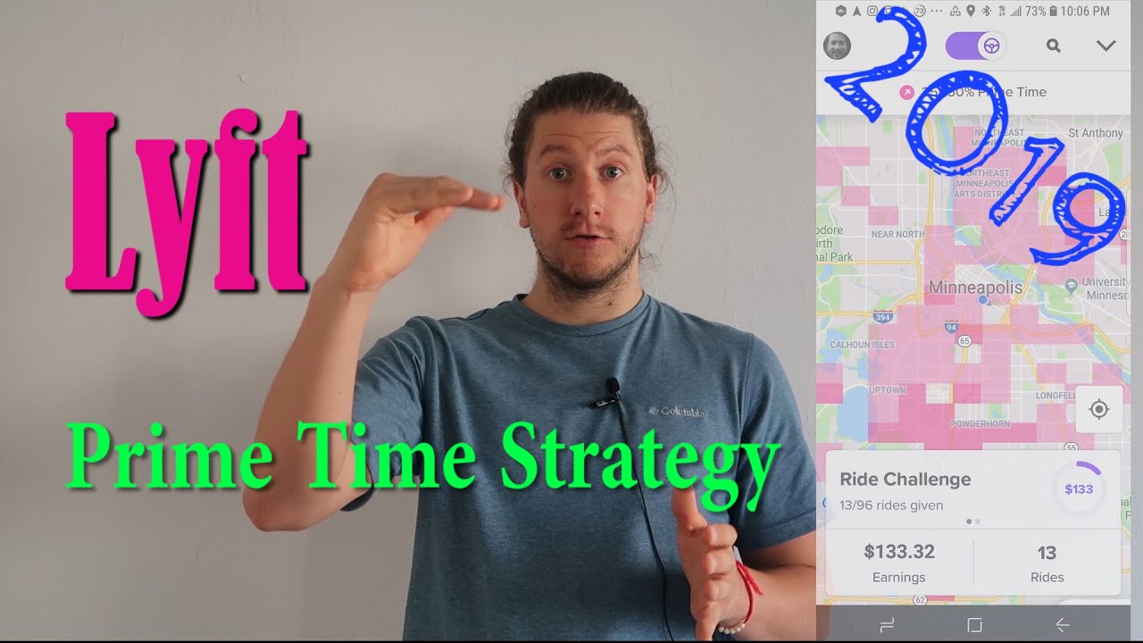 Lyft Prime Time- Make More Money at Prime Time by Doing This! (2019)