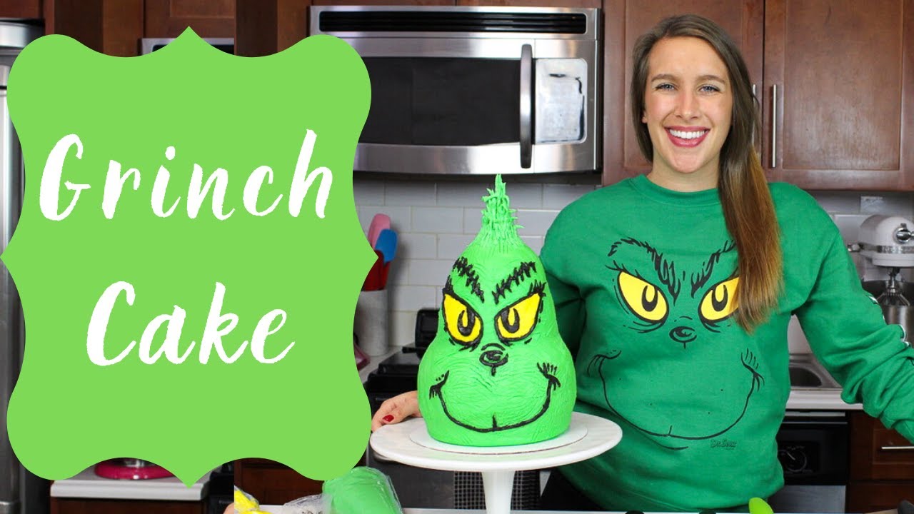 How to Make A Grinch Cake | CHELSWEETS