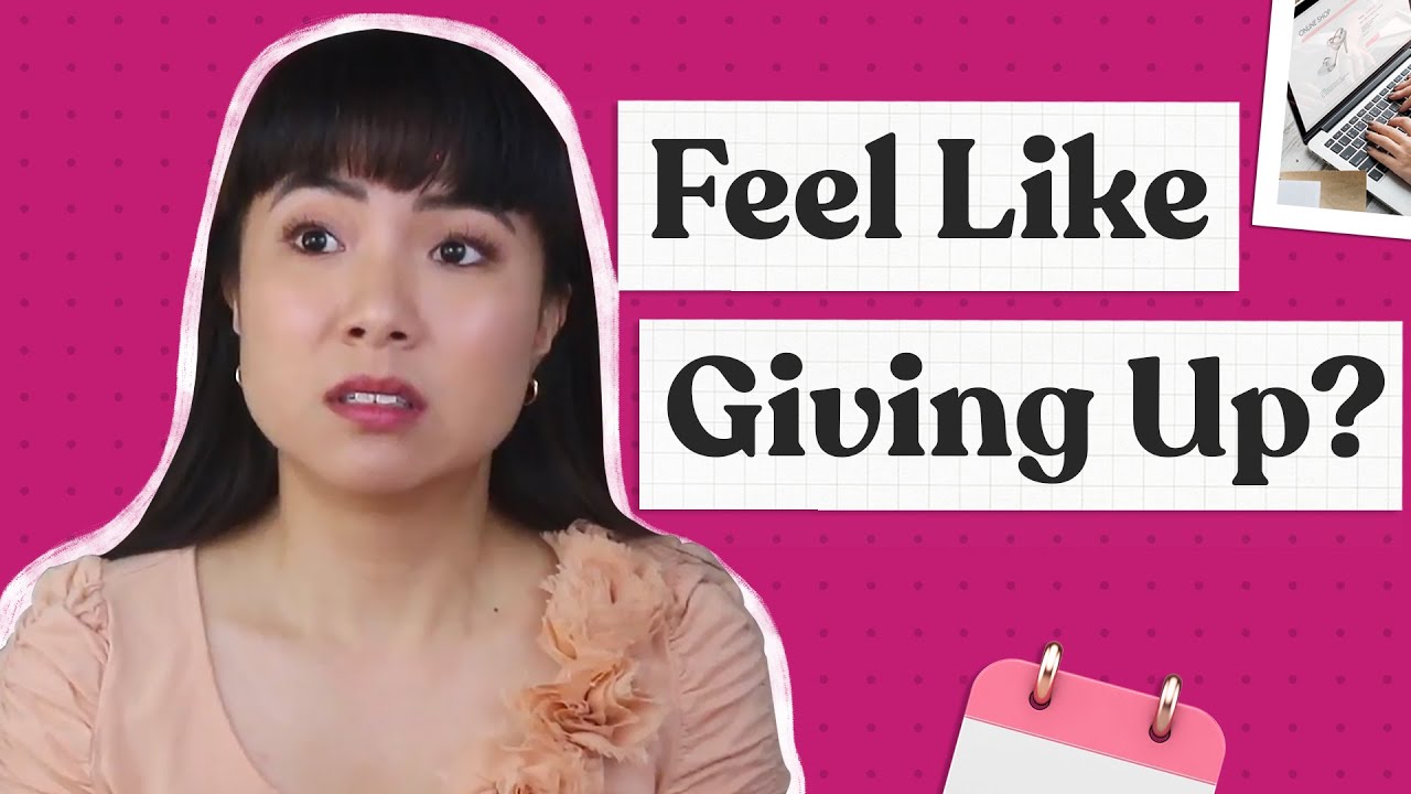 GIVING UP? 😥 What To Do When You Feel Like Quitting Your Business