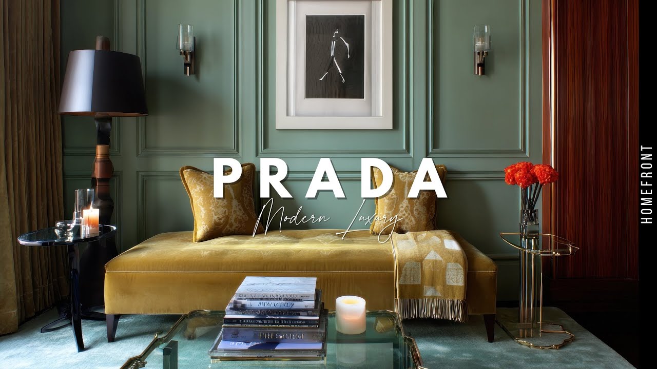 Prada Aesthetic Interior Design | Timeless Black & White Luxury NYC Home Tour