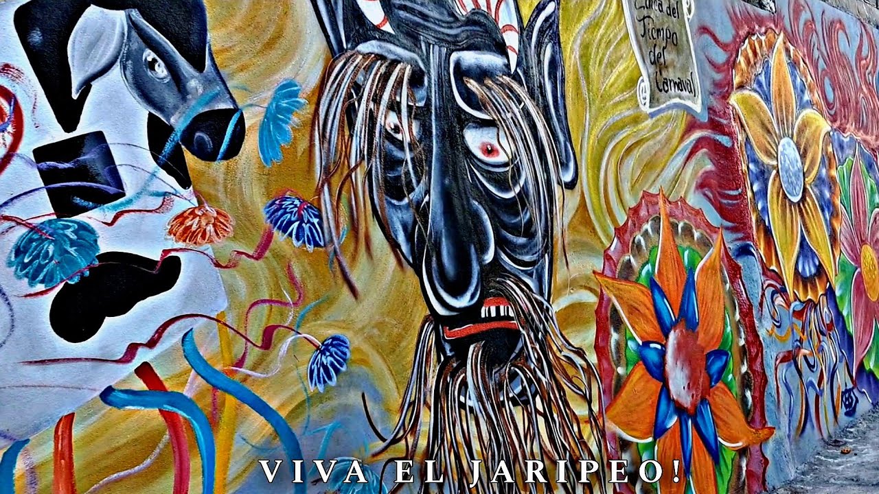 ASÍ SE INAUGURÓ EL MURAL DE CARNAVAL EN CHARO ESTE 2024 -LINEA DEL TIEMPO-