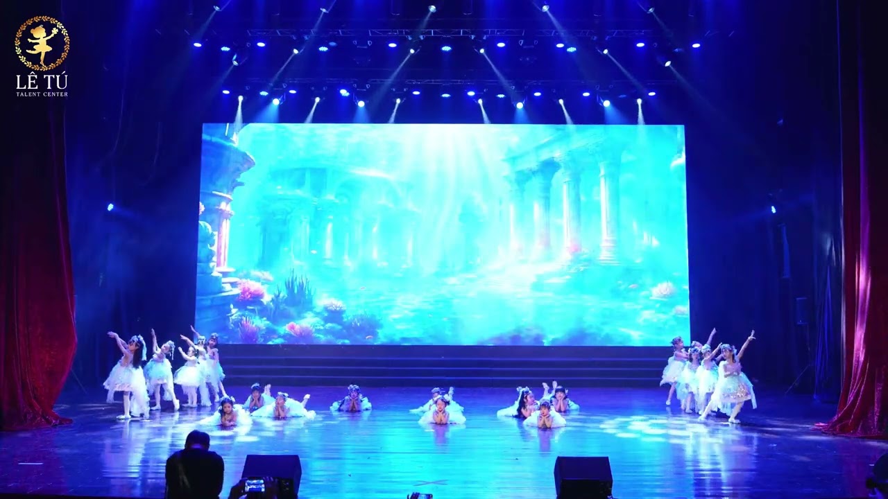 TTNK LÊ TÚ - SẮC MÀU TUỔI THƠ 4 - Tiết mục 19 Vũ Khúc Đại Dương -  Cô Hân