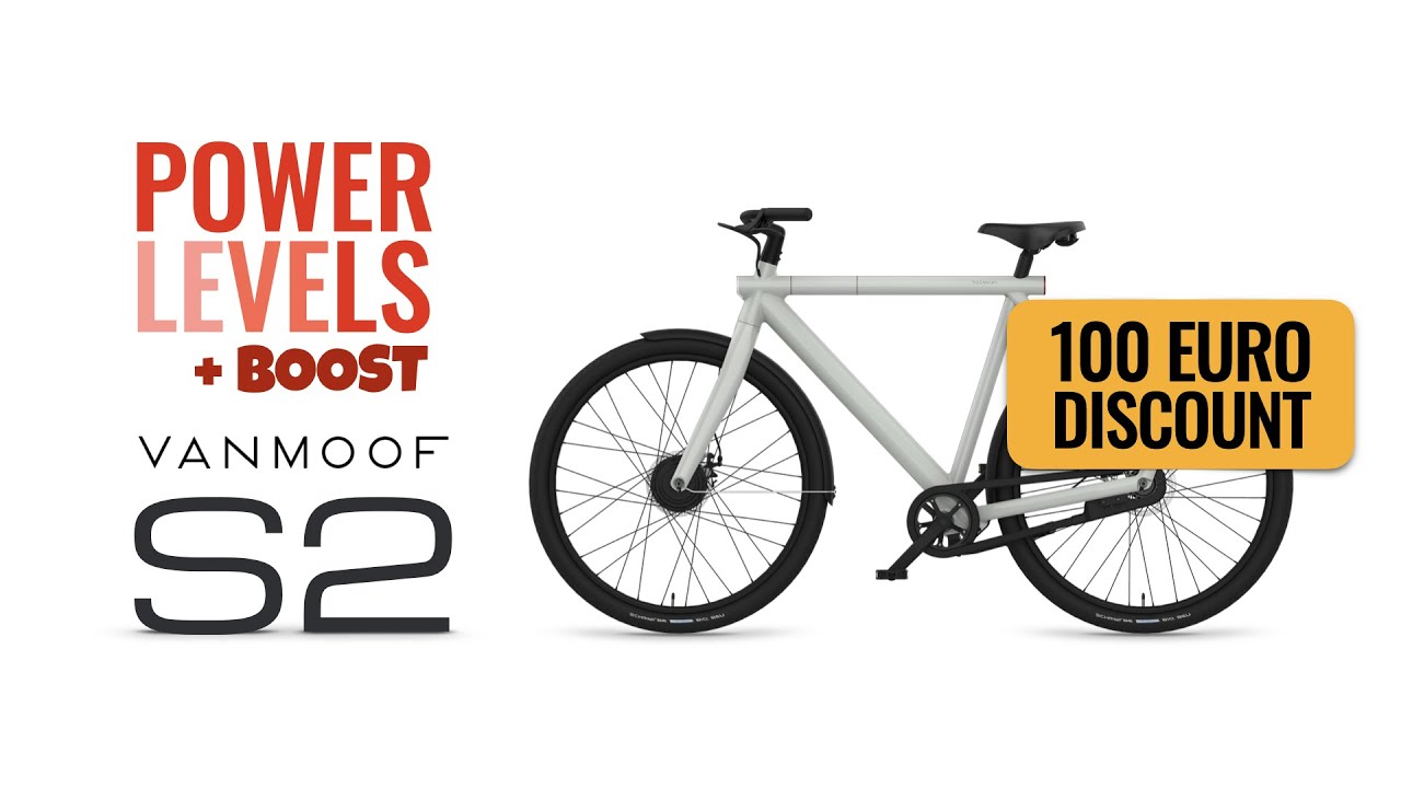 VanMoof - Motor Noise? Power Levels and Power Boost : Tesla of bicycles! #VanMoof #VanMoofS3 #Moofer