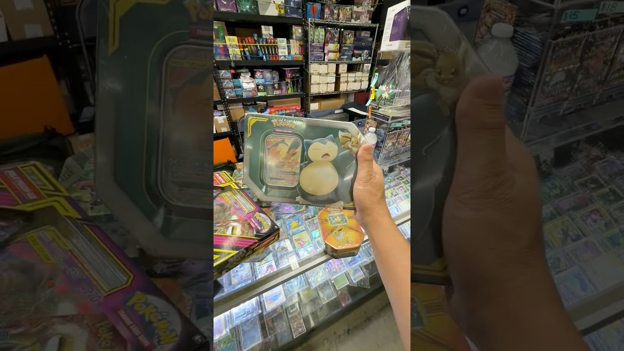 Should I Open it? Or Should I Keep it Sealed? - Episode 444 - Eevee Snorlax Tag Team Tin