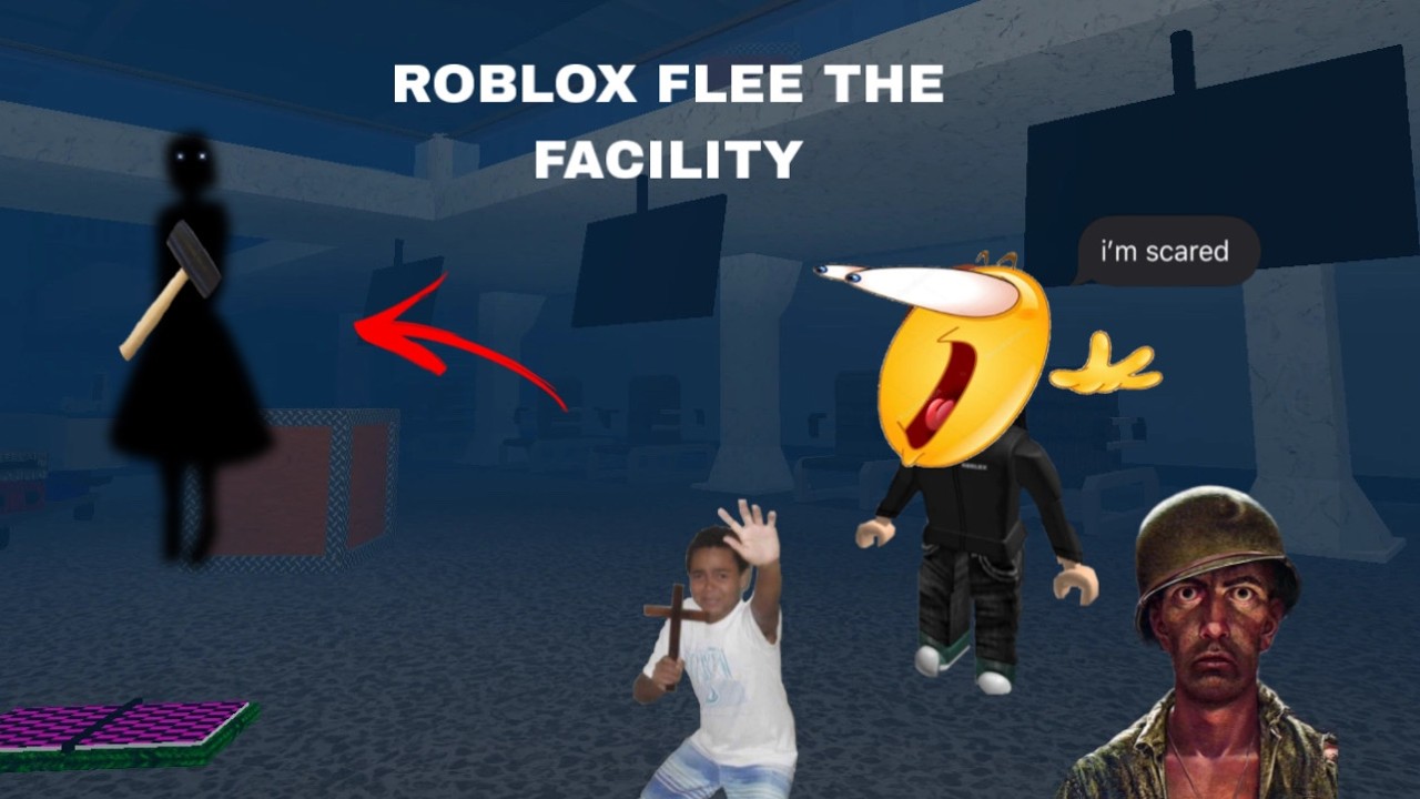 DON'T LET THE BEAST GET YOU! Roblox Flee the Facility