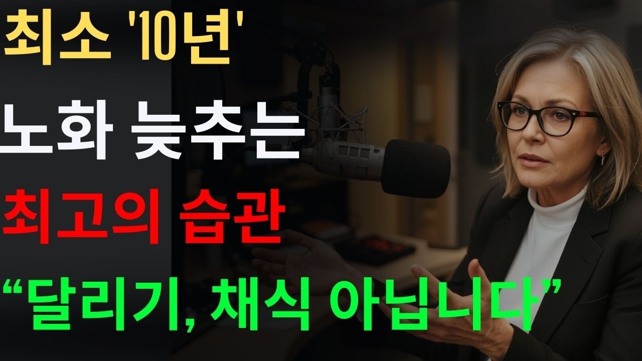 건강수명 늘리려면 딱 ‘이 3가지’만 지키세요.