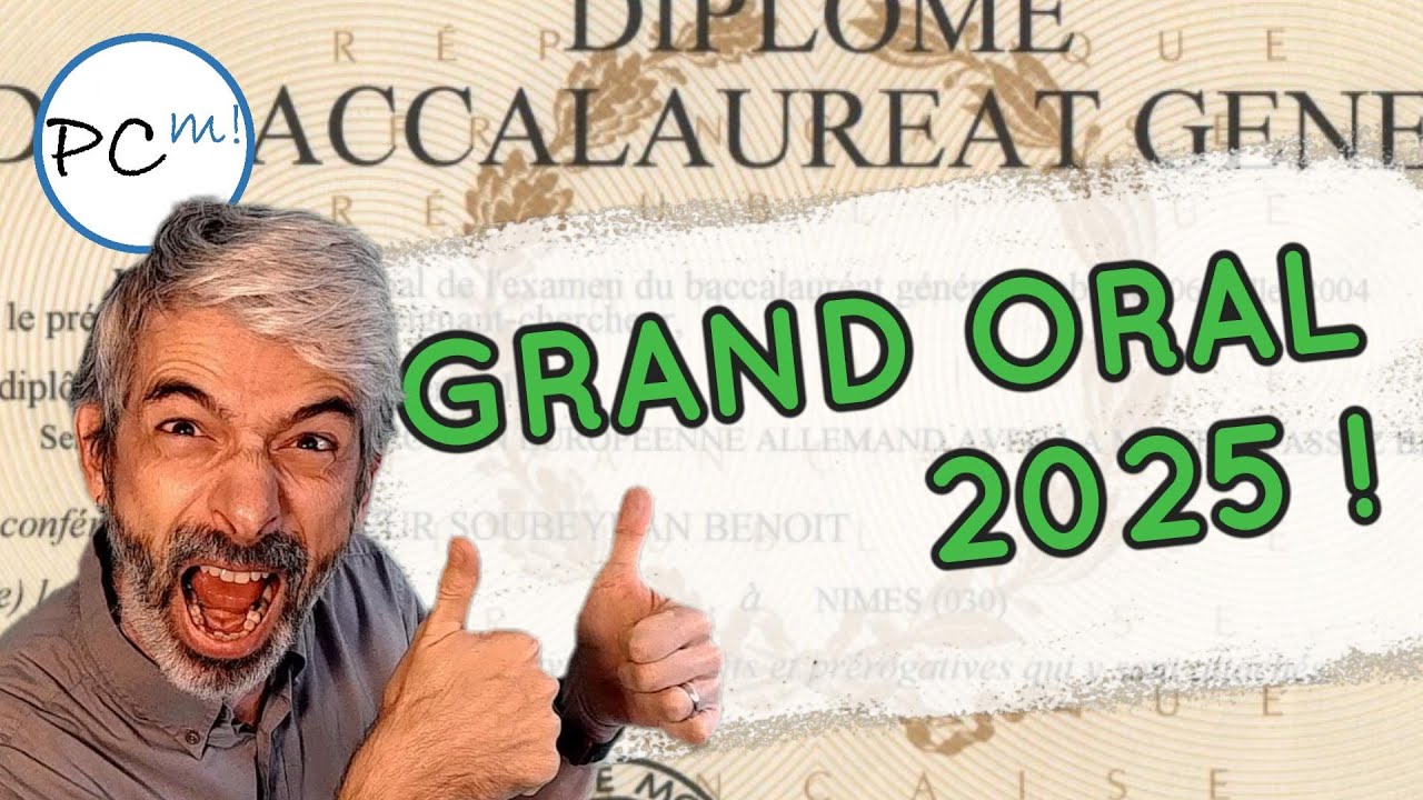GRAND ORAL 2025 : êtes-vous sûr de TOUT connaitre sur cette épreuve du bac ?😏