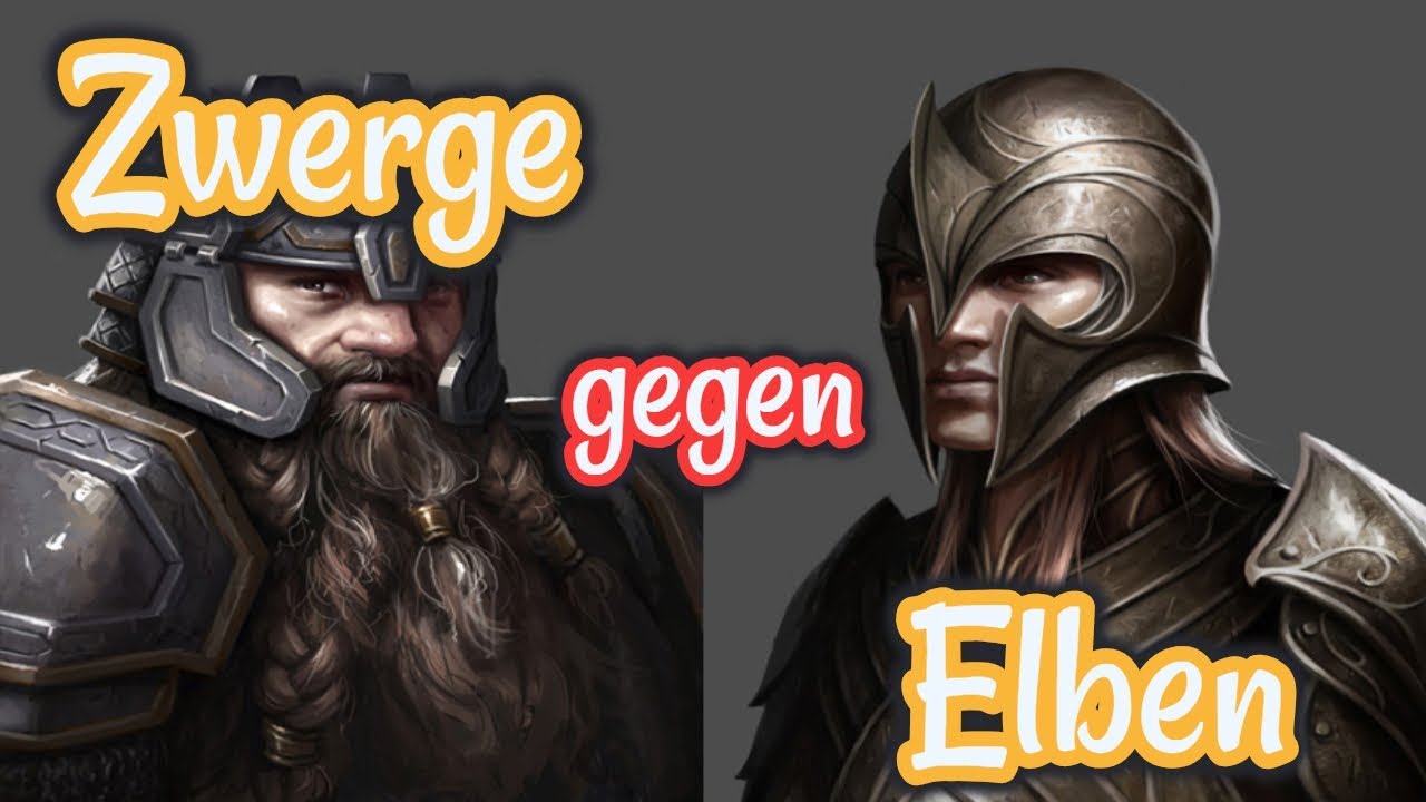 Zwerge gegen Elben wer würde sowas gewinnen? / Fan Theorie / Tolkiens Welt / VS / Kampf / HQ