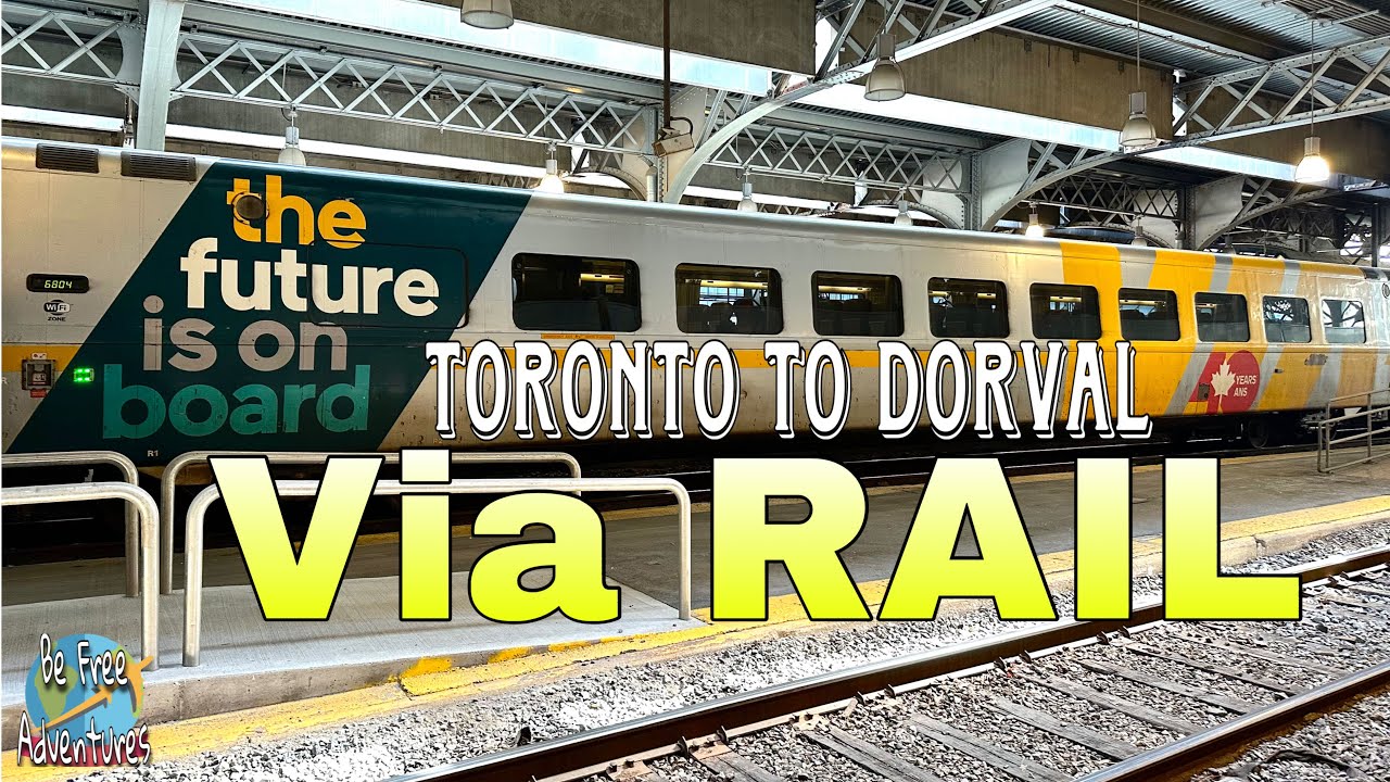 Via Rail from Toronto to Dorval | Full Train Journey & Onboard Experience