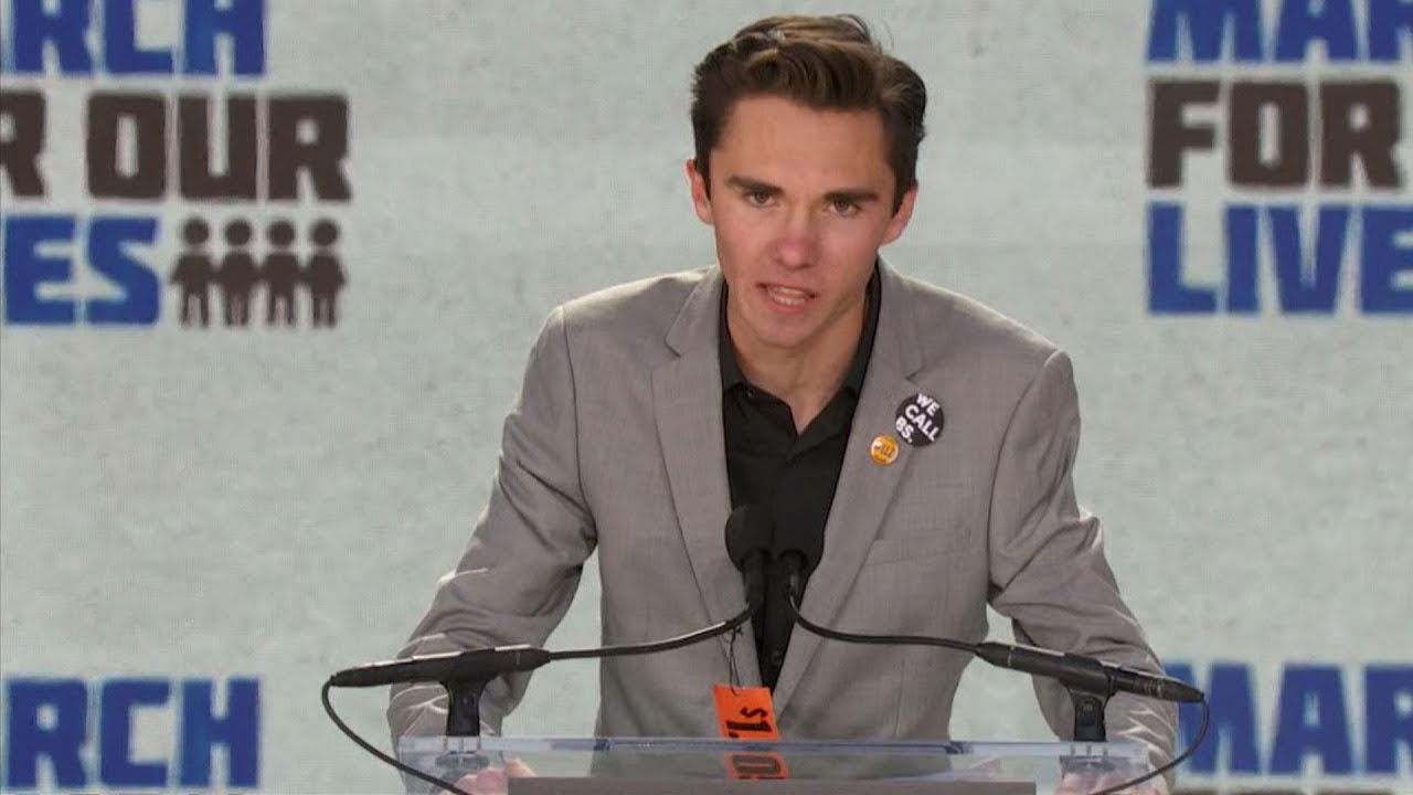 David Hogg Speaks at March For Our Lives - 