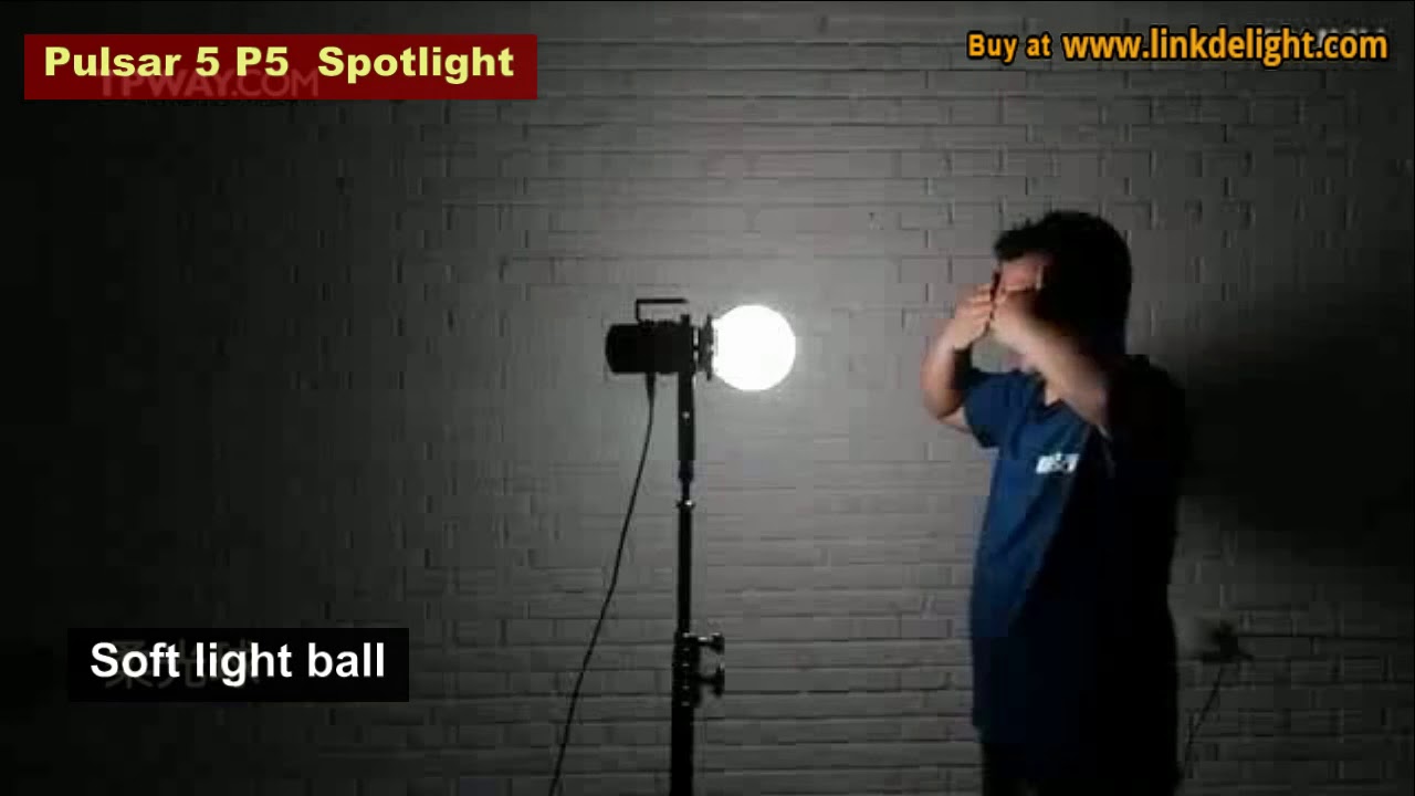 FalconEyes Pulsar 5 P5 50W 5600K Portable Mini Spotlight -- www.linkdelight.com