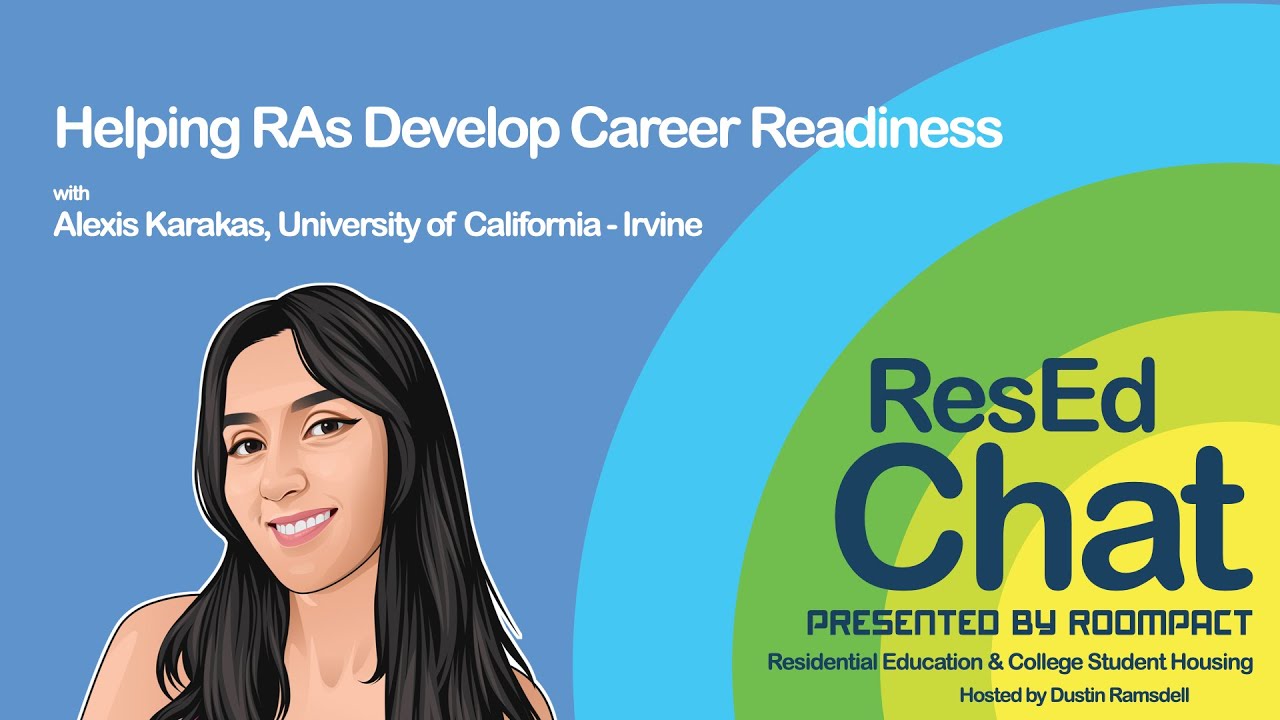 ResEdChat Ep 158: Helping RAs Develop Career Readiness with Alexis Karakas