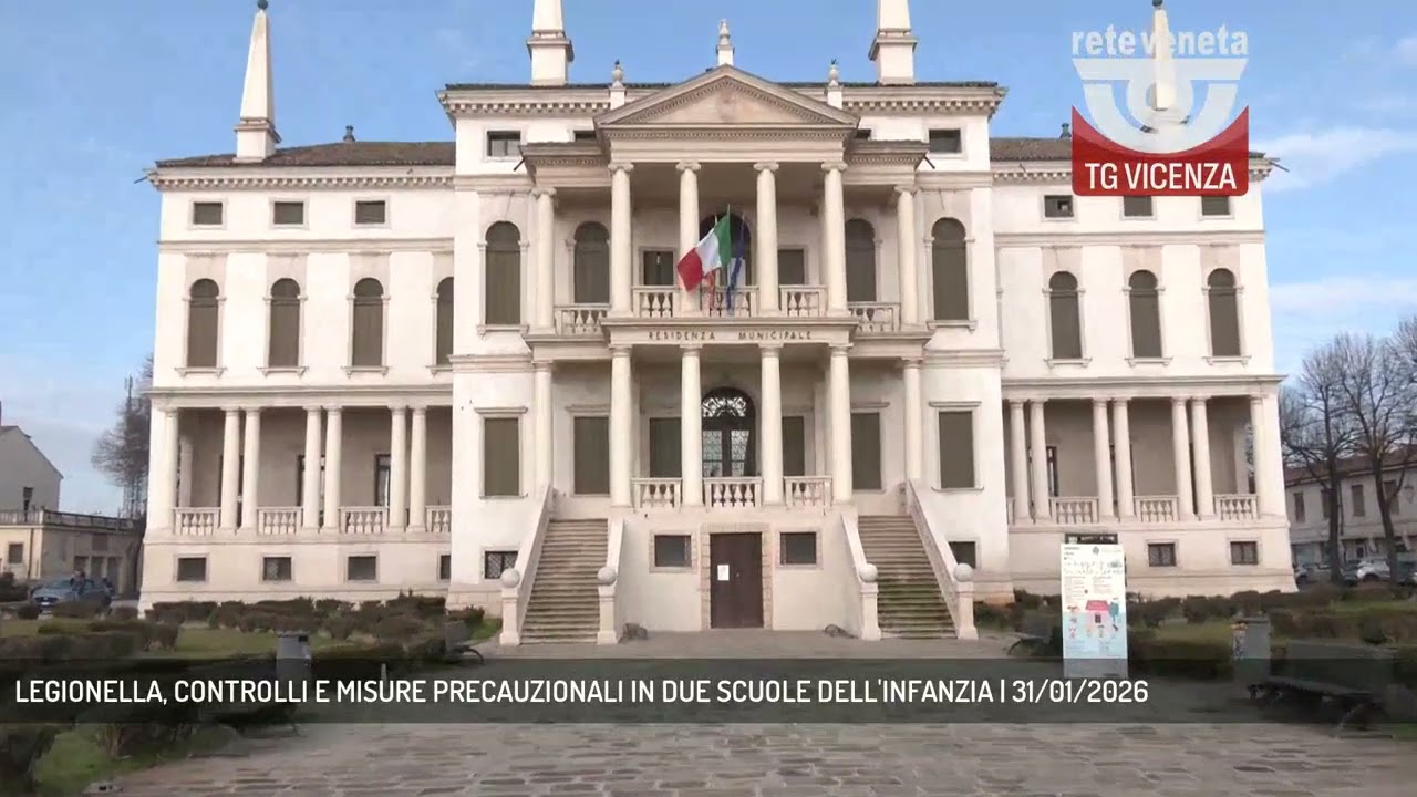 LEGIONELLA, CONTROLLI E MISURE PRECAUZIONALI IN DUE SCUOLE DELL'INFANZIA | 31/01/2026