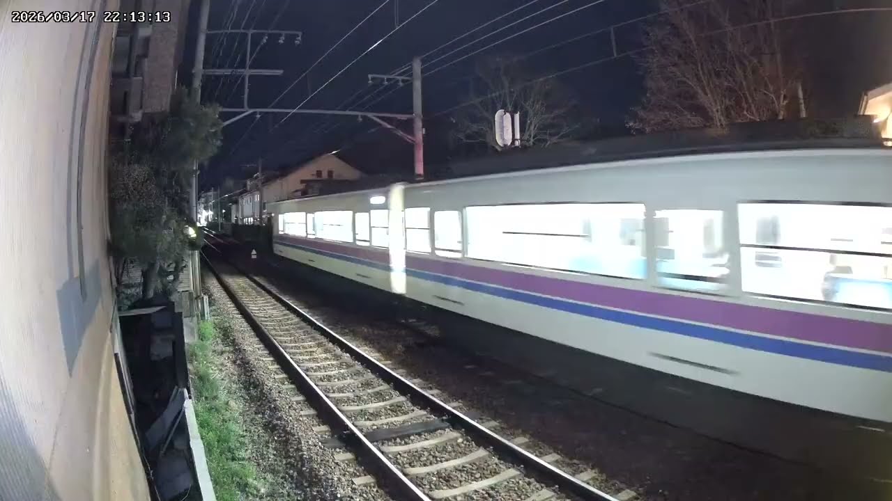 【LIVE】叡山電車 Kyoto Local Railway【ライブカメラ】2026/3/17～3/18