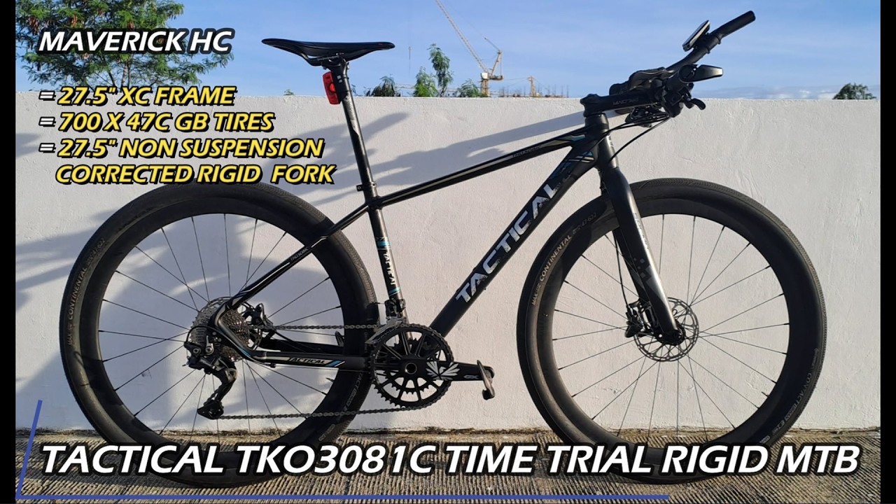 Full BikeCheck sa aking TACTICAL TKO3081C TT-Rigid MTB + 1st Long Ride Performance review
