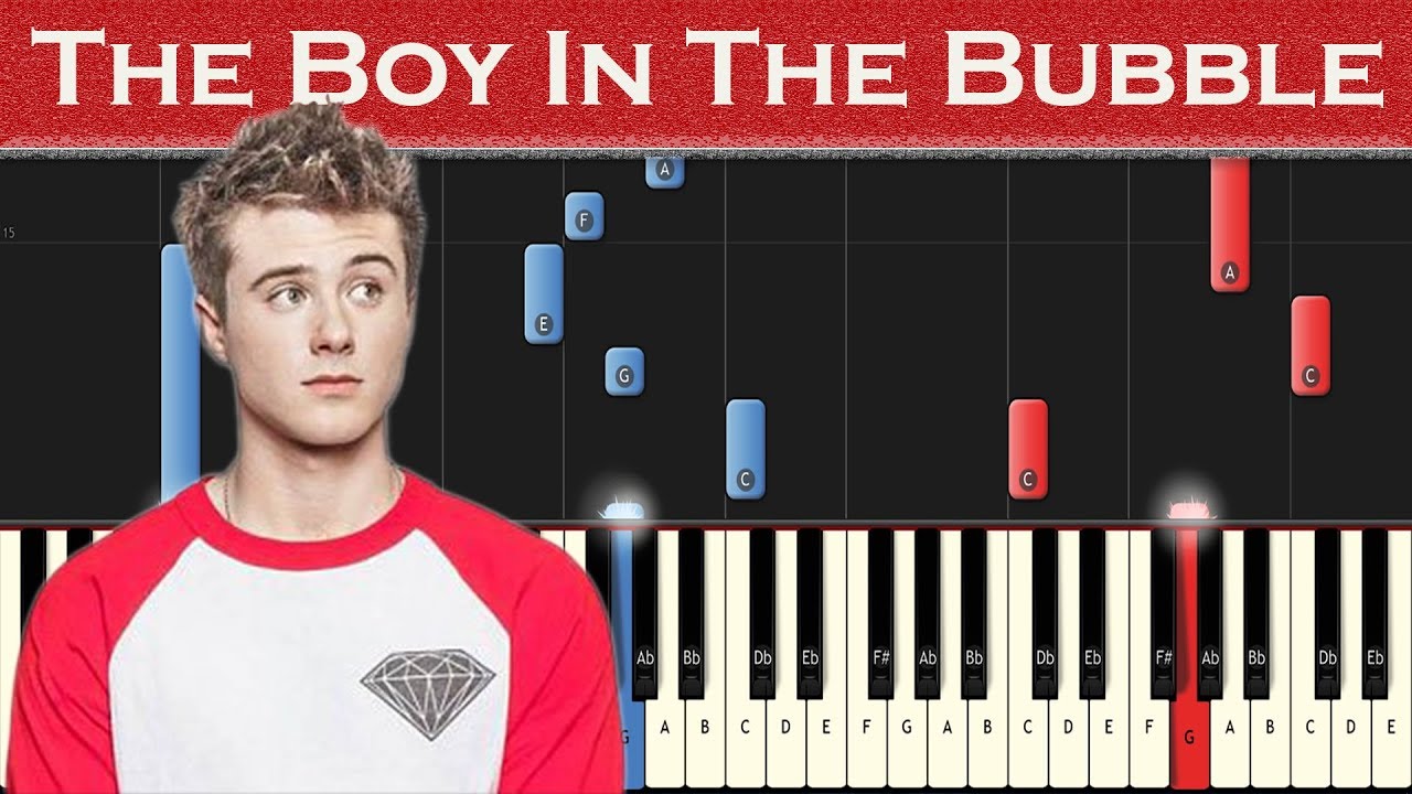 Alec Benjamin - The Boy In The Bubble | Piano tutorial