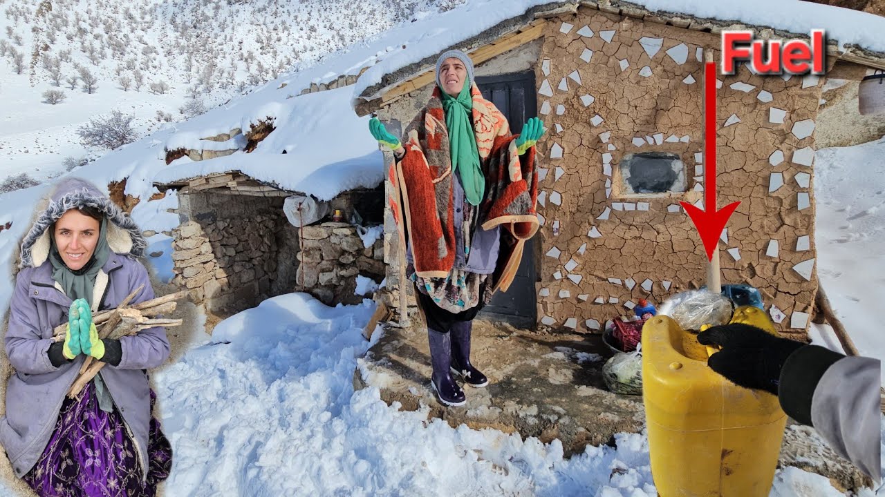 Спасение беременной женщины в сложной ситуации: метель, сильный холод и нехватка топлива.