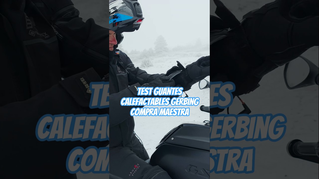 Test Motero Real de los guantes Calefactables Gerbing, simplemente  compra Maestra 