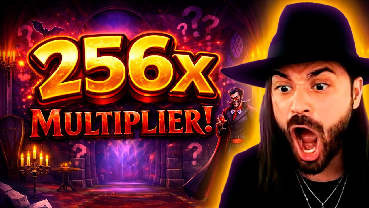 THIS Is What Happens With a 256x Multiplier on Vampy Party! 🦇