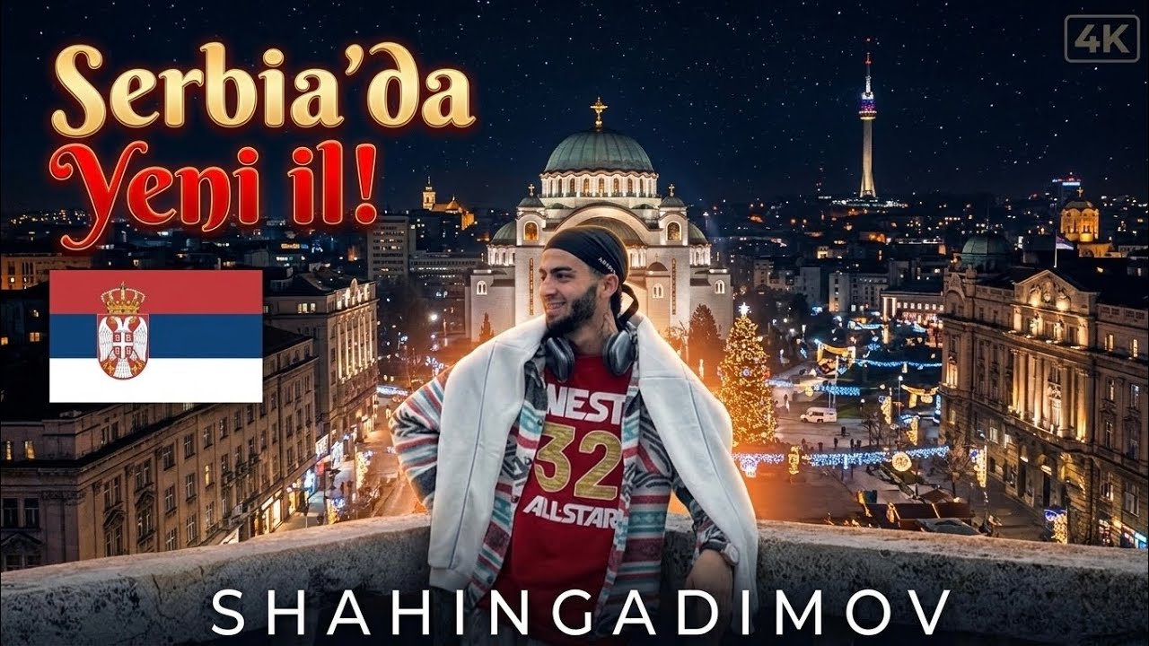 SERBİA🇷🇸BELGRAD da BİR GÜN! YENİ İL! 2026!🎉