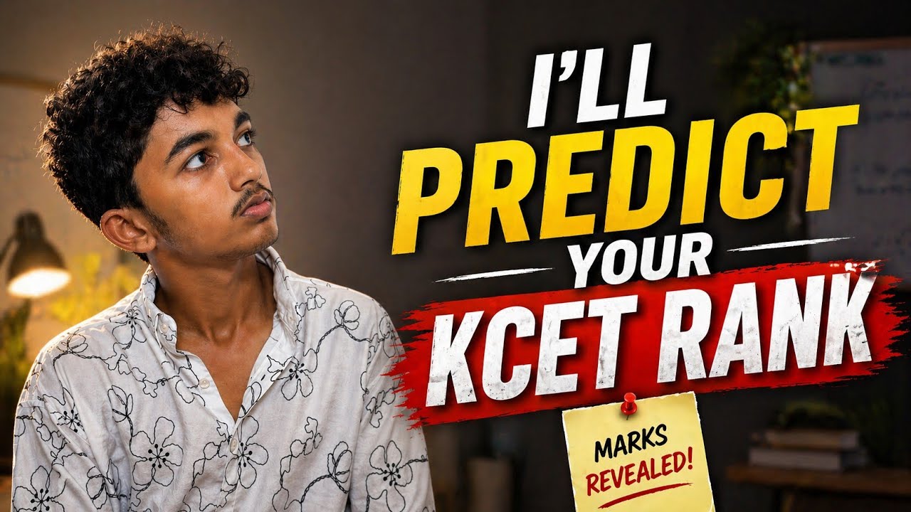 My KCET Marks & Expected Rank (I&rsquo;ll Predict Yours Too)