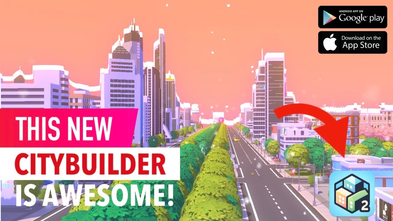Is this the new best citybuilder on mobile? Huge City speedbuild - Pocket City 2