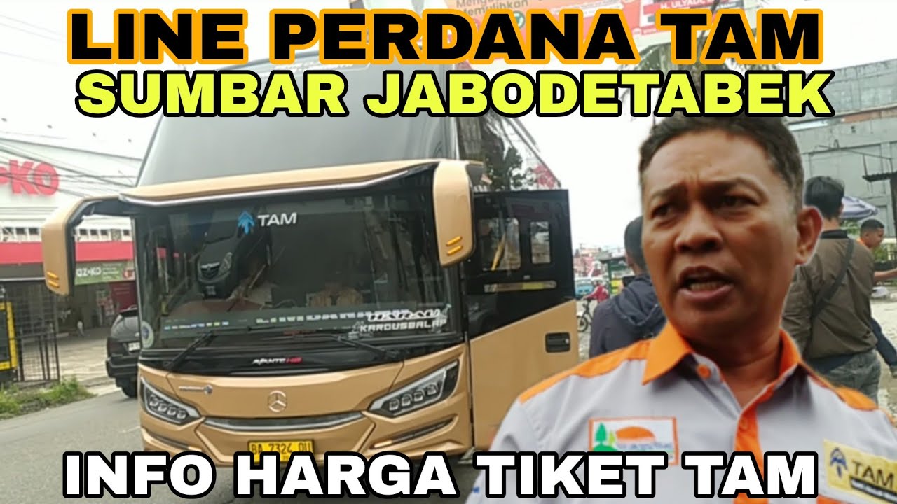  TAM HARI INI LINE PERDANA SUMBAR JABODETABEK!! INI HARGA TIKET DISETIAP CLASSNYA 