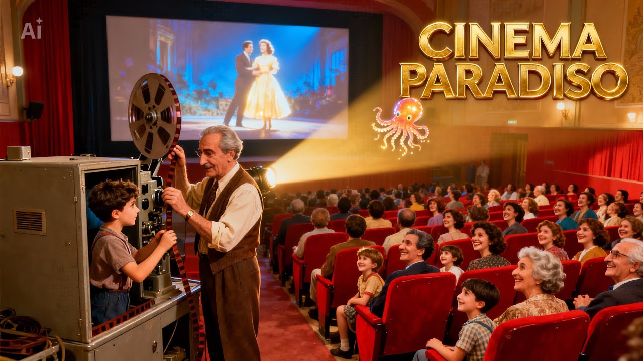 La historia más hermosa jamás contada sobre el cine📽️ / Cinema Paradiso🎞️
