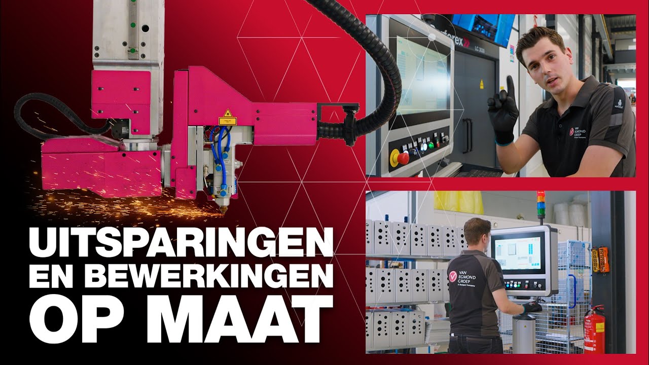 Uitsparingen en bewerkingen op maat. Nauwkeurig geregeld! - Van Egmond Groep