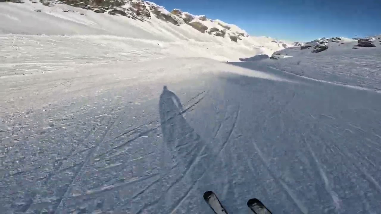 Piste 11 blue, 8 blue, Lauterbrunnen-Murren, Switzerland