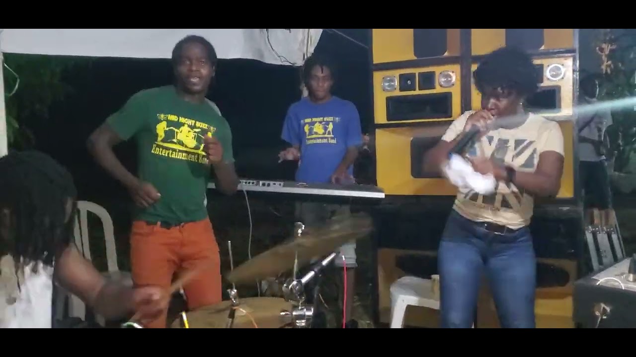 MIDNIGHT BUZZ ENT BAND REPRESENTING IN LONG WOOD CONTACT US 876-409-4267