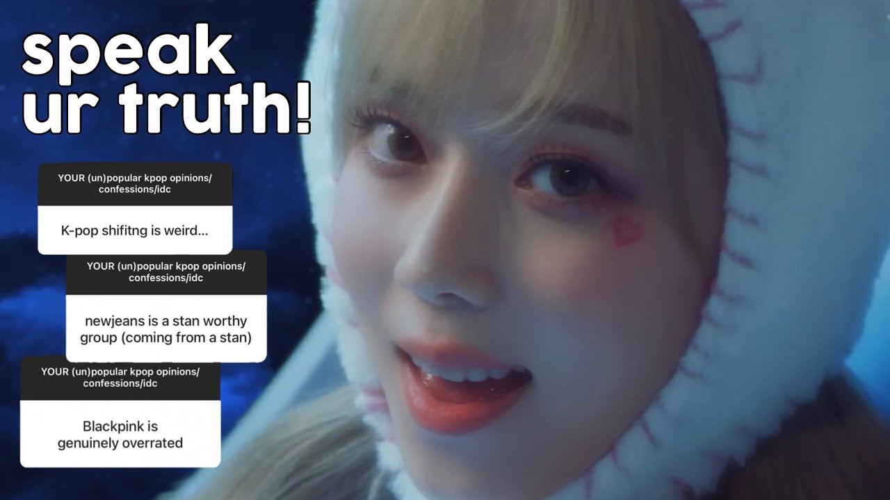responding to YOUR unpopular kpop opinions/confessions
