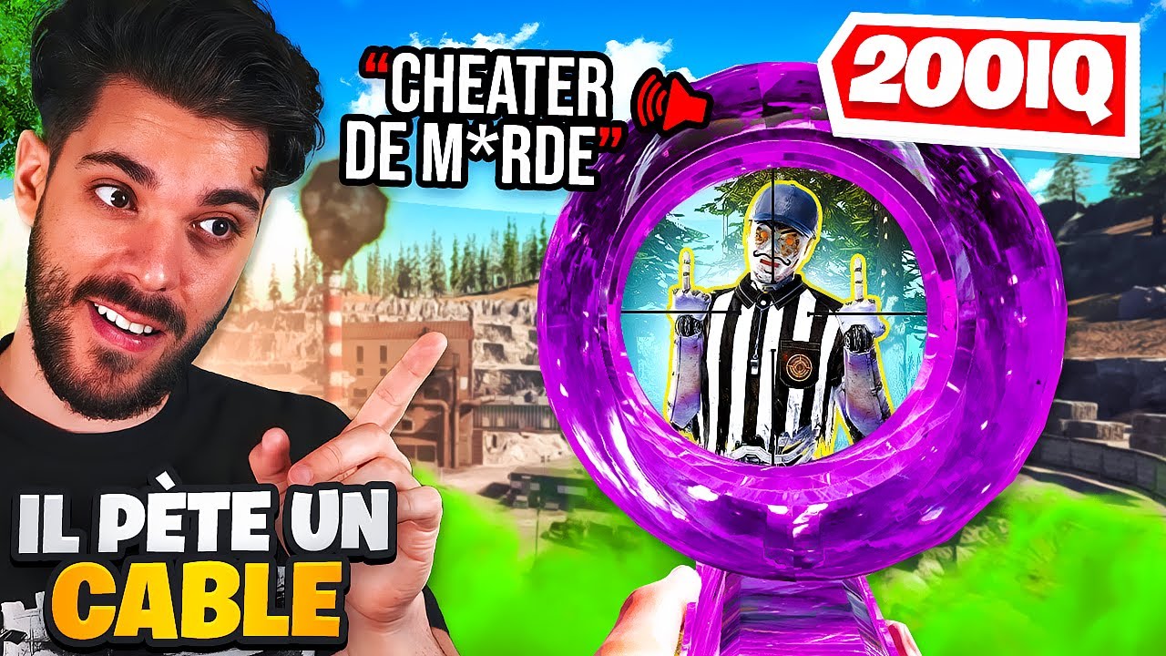 IL M'ACCUSE DE CHEAT APRÈS CE MOVE 200 IQ sur WARZONE