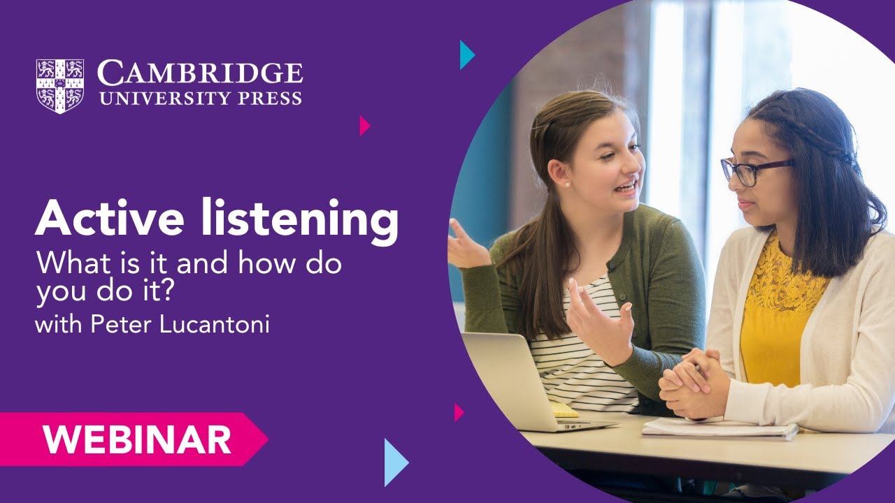 Active listening - what is it and how do you do it?