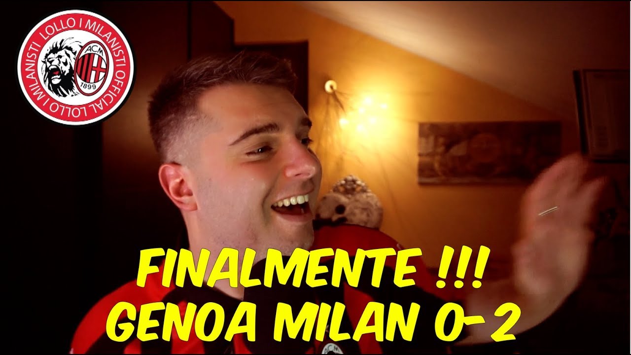 [FINALMENTE ❤️] GENOA MILAN 0-2 CANDEGGINA BORINI + SUSINHO.