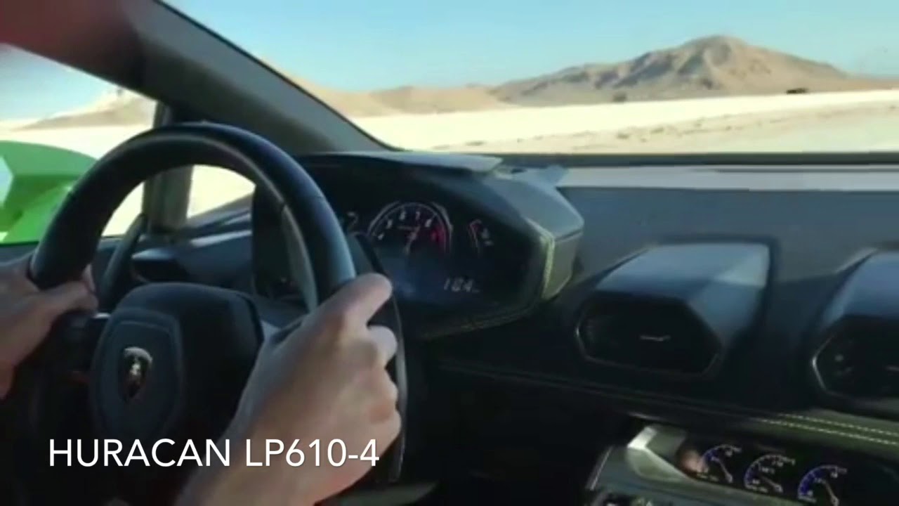 Lamborghini Huracan LP580-2 vs Huracan LP610-4 vs Mclaren 650s