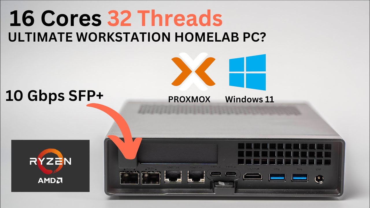 Is This the Most Powerful HomeLab PC You Can Buy? MS-A2 Ryzen 9 9955HX Review