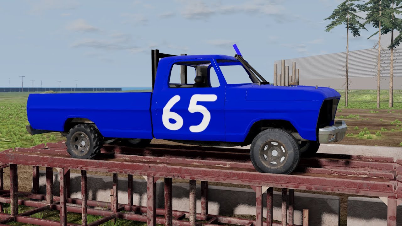 BeamNG: Как написать скин для F100 для мода BDTS