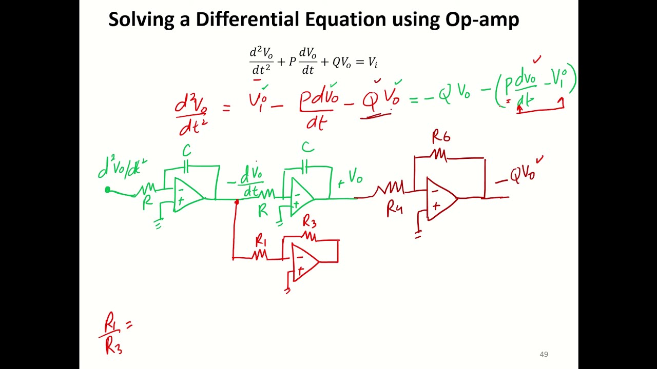 Solving Differential Equations with Op-Amps | Analog Computing Explained!